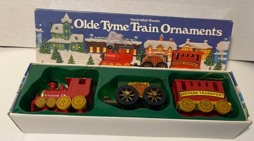 Treno natale legno - in,