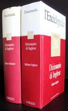 L'ENCICLOPEDIA VOL 29-30 DIZIONARIO INGLESE. AA.VV. BIBLIOTECA REPUBBLICA.