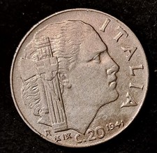Regno italia 20centesimi - regno, d'