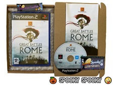 Great Battles Rome PS2 - UK