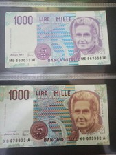 1000 Lire Errore Di Stampa