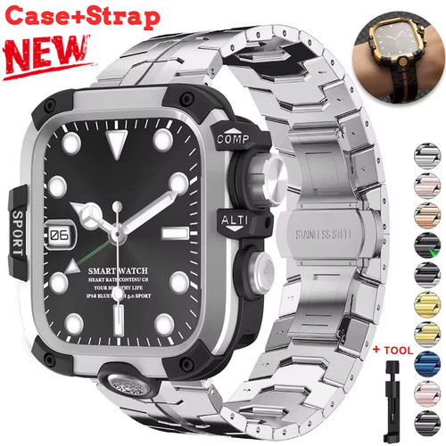 Cinturino iwatch acciaio inox - cinturino,