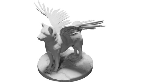 Statuetta shiba inu cane - cane, con