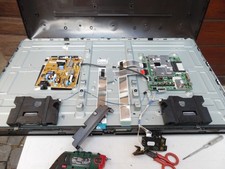 Basetta madre per Smart TV LG mod. 43 UJ634V con collegamenti , altoparlanti ,