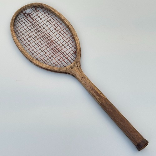 Antica racchetta tennis - antica, da