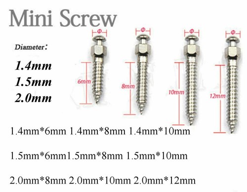 Viti ortodontiche dentali - , 15