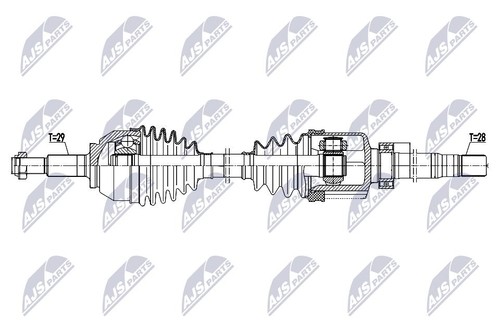 Albero motore originale nty - motore,