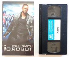 Vhs Io,Robot Film Fantascienza Azione Will Smith Videocassetta Vintage (V203)