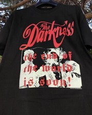 Vintage 2004 Maglietta The Darkness Shirt Glam Metal Def Leppard Poison Band Tee