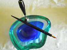 Calamaio con penna Monte grappa oro