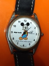 Orologio vintage digitech Mickey Mouse Topolino al quarzo Disney #ebayheroes