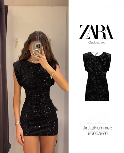 Zara abito donna velluto - abito,