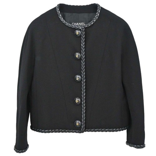 Giacca chanel senza colletto - senza,