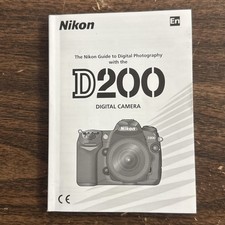 Nikon D200 manuale istruzioni