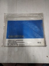 Cagiva W12 Libretto Uso E