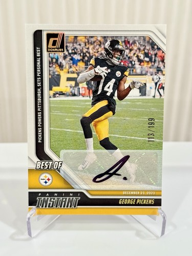 2024 donruss george pickens 5 - donruss, #5