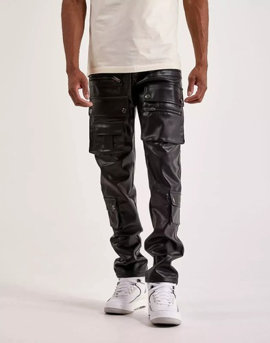 Pantaloni uomo pelle - pantaloni,
