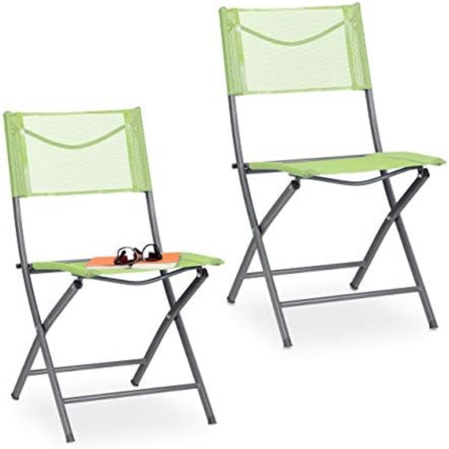 Relaxdays sedie pieghevoli - relaxdays,