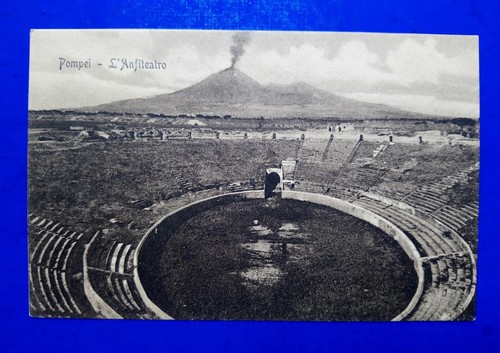 Cartolina antica pompei - cartolina,