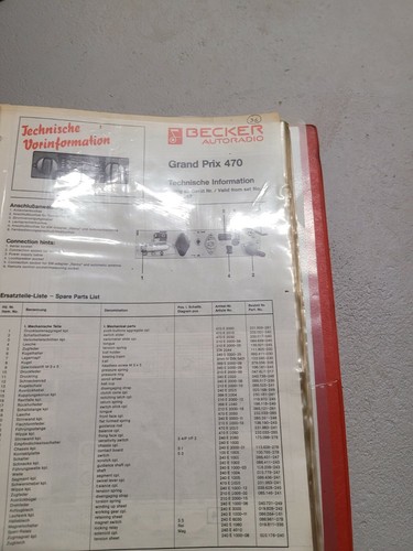 Harman becker autoradio grand - becker,
