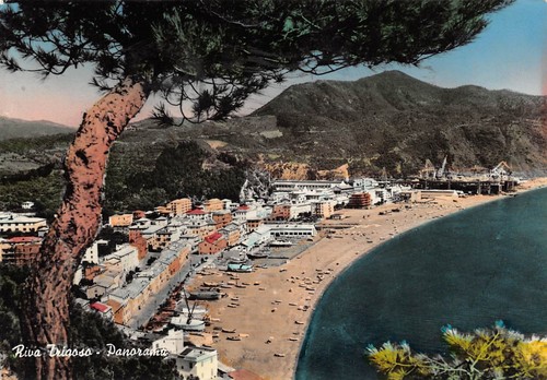 Cartolina riva trigoso - cartolina,