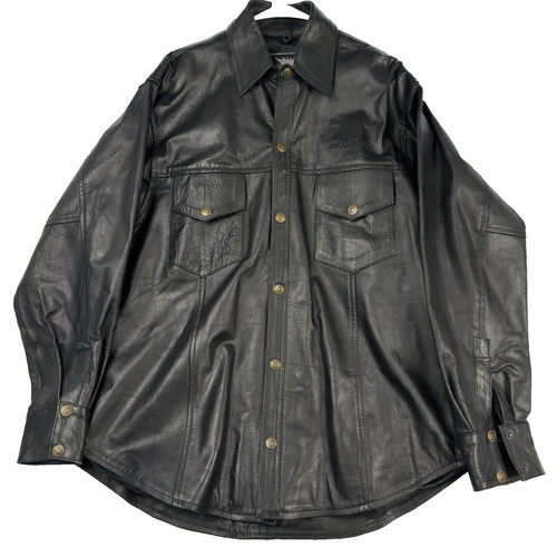 Giacca pelle vintage - , mas