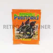 Figurine ANIMALI PREISTORICI Prehistoric Animals Panini Bustina Pack Stickers
