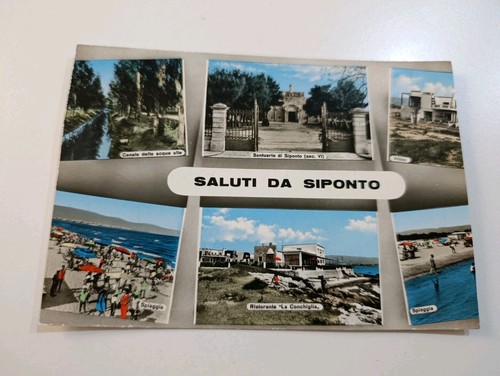 Cartolina saluti siponto - cartolina,