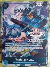 Trafalgar Law (OP07-047) promo Finalist Offline, One Piece Card Game NM English