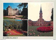 71 - Bourbon-Lancy - Multivues - Le Château Puzenat - Jardins Fleuris - l'Hôpita