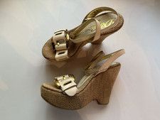Sandali con zeppa D&G