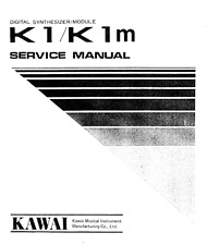 KAWAI K1, K1m Schematic Diagram Service Manual Schaltplan Techniques