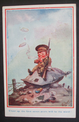 Ww1 gilson comic british - ww1,
