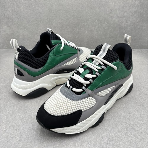Dior b22 sneaker verde bianco - b22,