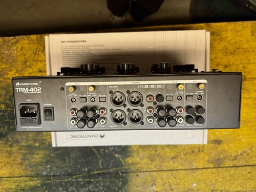 Omitronic trm 402 mixer - omitronic,
