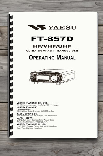 Yaesu 857d vhf - hf,
