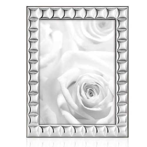 Cornice ottaviani argento - in,