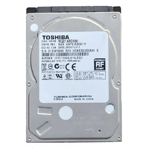 Toshiba mq01abd050 500 sata - mq01abd050,
