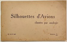 Silhouettes avions 1916 - silhouettes,