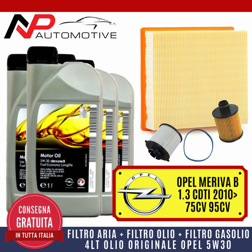 Kit tagliando opel meriva - opel,