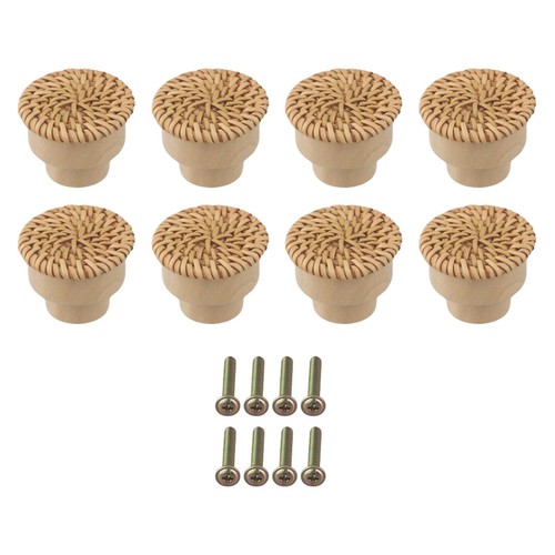 Bottoni legno intrecciati a - in,