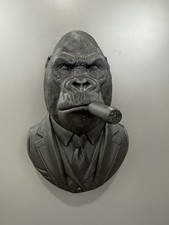 Scultura da parete Gorilla in