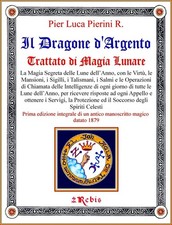 Dragone argento trattato - dragone, d'argento,