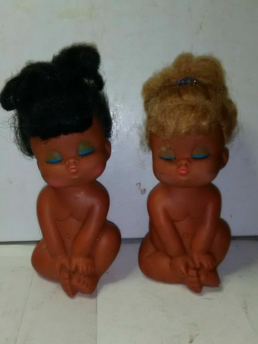 Coppia piccole bamboline - piccole,