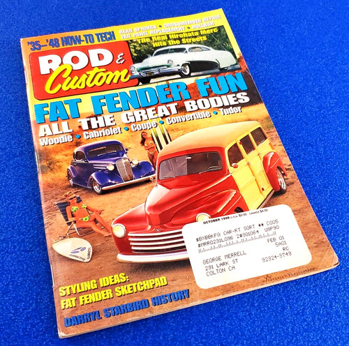 Rod customs fat fender - &,