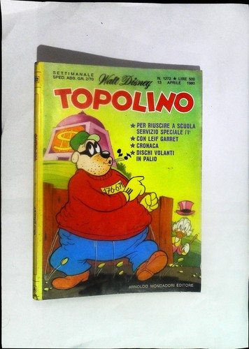 Topolino 1272 mondadori - n.,