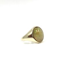 Anello in oro 8 kt opale oro