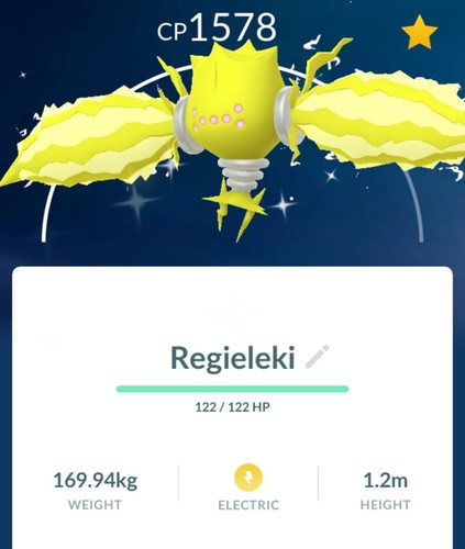 Pokémon shiny regieleki - pokémon, go