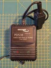 ACCORD PD538 CARICA BATTERIE AL PIOMBO USCITA VARIABILE  2, 6,12 VDC – 600 mA