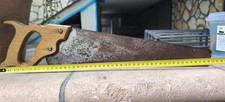 ANTICA SEGA DA FALEGNAME cm. 50 CON MANICO IN LEGNO
